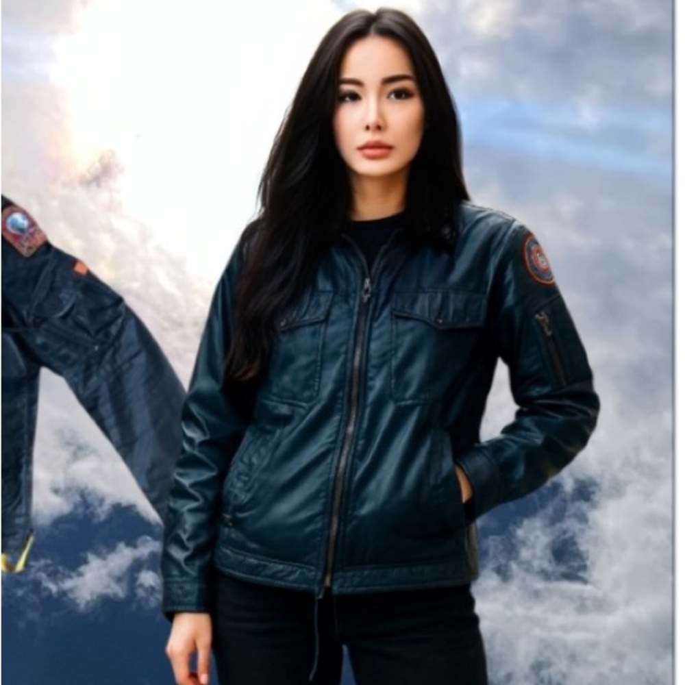 Parajumpers Black Shiny BomberJacket
